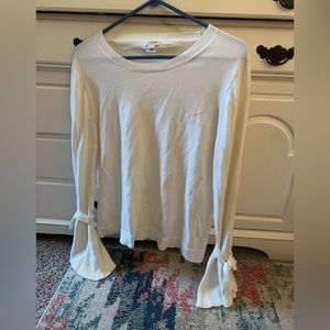 J. Crew Factory | Women’s white sweater | Size Large